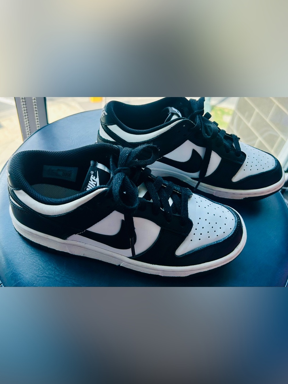 Nike Dunk Low Black White Panda Sneakers Shoes 6.5Y(women: 8.5, men: 6.5)